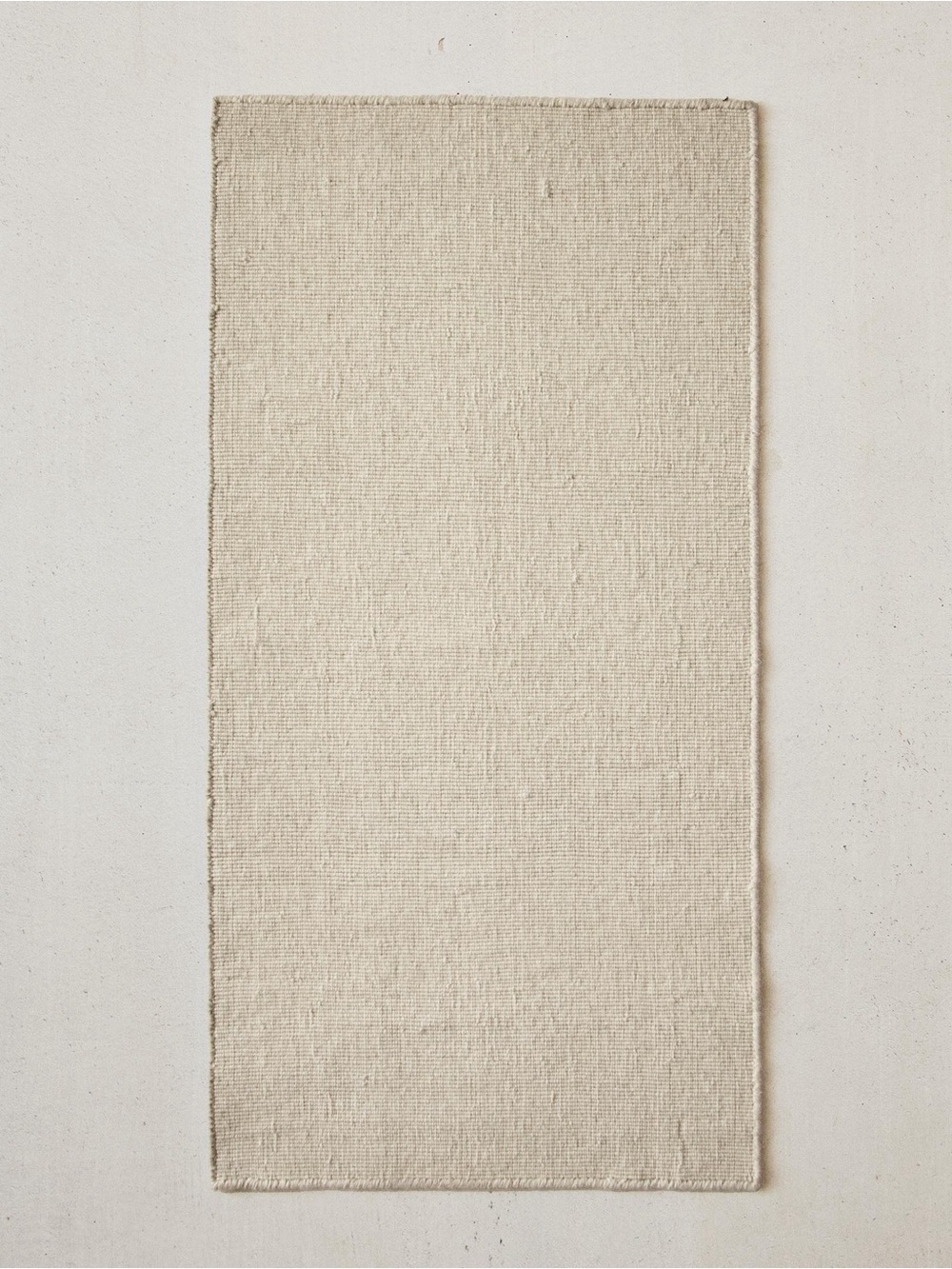 Zara Cream Plush Bath Mat